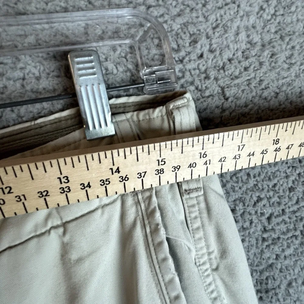 Abercrombie & Fitch Cargo Shorts Men's 30 Khaki Y2K Vintage Preppy Summer Wear
